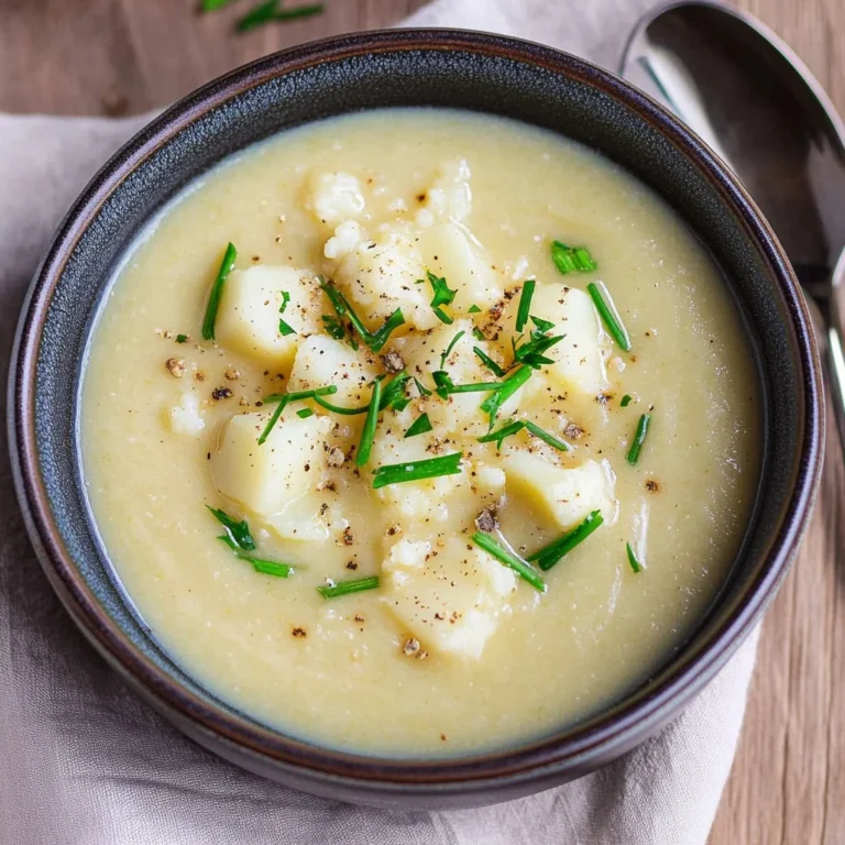Blumenkohlsuppe - mit Kartoffeln, wie von Oma