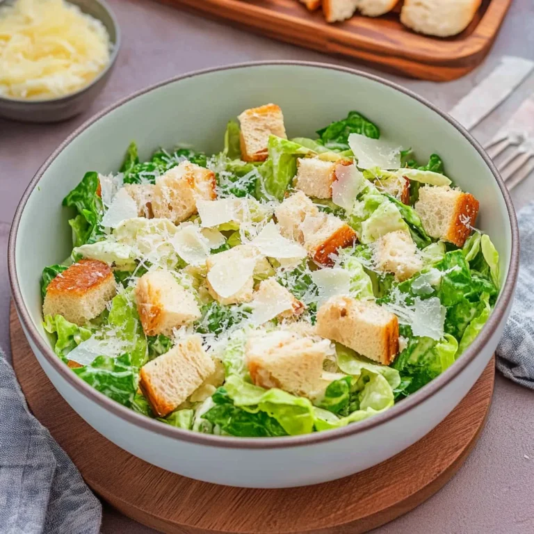 Caesar Salad - ohne Ei & Sardellen