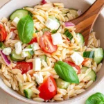 Kritharaki-Salat mit Feta - schnell & einfach