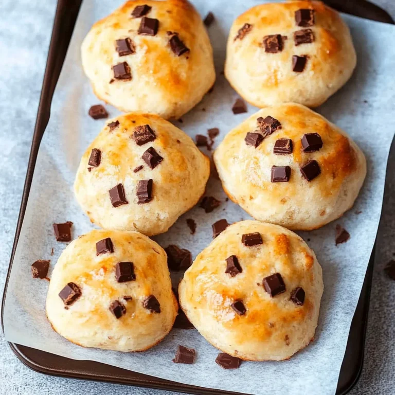 Schokobrötchen ohne Hefe selber machen
